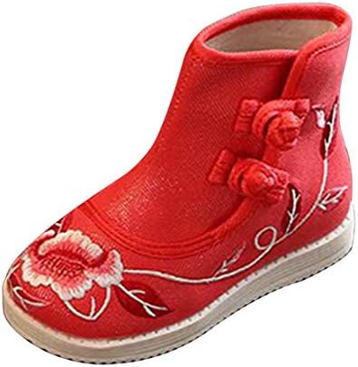 女の子の綿の靴ショートブーツ刺繍冬暖かいソフト女の子古い北京布靴中国伝統的な靴 定番の人気シリーズpoint ポイント 入荷