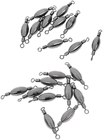 20pcs Quick Sinker Fishing Swivels Fishing Rig Accessories Tackle 0.5/1.0