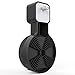 Outlet Wall Mount Holder for Dot 3 Speaker, A Space-Saving Solution for Your Smart Home Speakers, Clever Dot Accessories with Cord Arrangement Hide Messy Wires (Black)