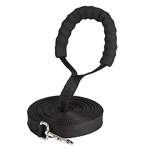 Dog Training Lead Long Dog Leash, Long Nylon Training Dog Leash for Pet Tracking Training Obedience Lead Leash Long Training Dog Leash Long Dog Recall Lead (10M/30FT)