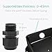 Lantee PG 9 Cable Gland - 20 Pieces Black Plastic Nylon Waterproof Wire Glands Connector Fitting