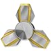 Infinity Transformer Series Fidget Spinner - R188 Hybrid Ceramic Bearings for 5 Minute Spin - Stress Relief ADHD Fidget Toy - Premium Weighted Metal Hand Spinner (Gold)