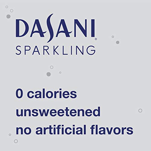 DASANI Sparkling Water Lime Zero Calories, 12 fl oz, 8 Pack