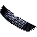 Evan Fischer Bumper Grille Compatible with 2011-2014 Chevroelt Cruze Sedan Chrome Shell With Black Insert Plastic Front GM1200624