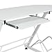 Best Choice Products Wood L-Shape Corner Computer Desk PC Laptop Table Workstation Home Office White
