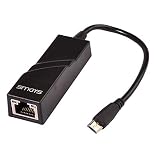Smays OTG Micro B Ethernet Adapter for Linux Raspberry Pi 2/Pi Zeros, Windows 10 Tablet (Lenovo Miix 2 8), Android Samsung Galaxy Tab Pro 10.1" - Micro USB 2.0 RJ45 10/100 LAN