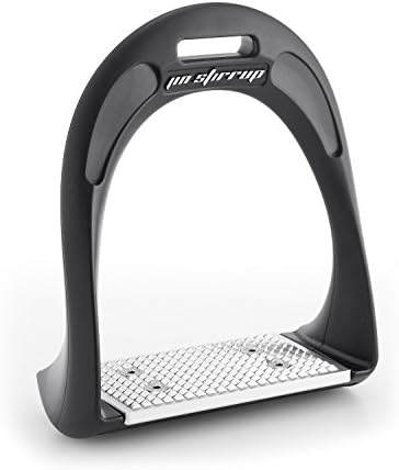 JIN Stirrup - EVOL Stirrup - Irons - Eco - Authentic Product 100% Made in Italy - Black