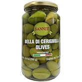 Sanniti Whole Bella Di Cerignola Olives Jar, 20.5 oz