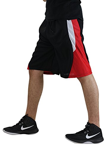 American Legend Mens Active Athletic Performance Shorts - Set 3-5 Pack, L - Thumbnail 5