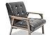 Baxton Studio Mid-Century Masterpieces Club Chair, Brown