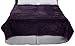Lavish Home Purple Solid Soft Heavy Thick Plush Mink Blanket 8 Pound