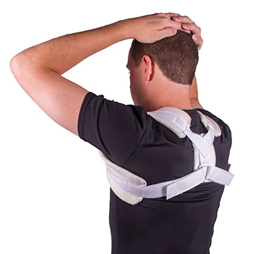 BraceAbility Figure 8 Clavicle Brace Posture Corrector, Collarbone