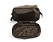 Montana for Him by Danielle Creations Triple Pocket Travel Toiletry Bag, Deep Brown