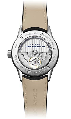 Raymond Weil Men's 2780-STC-65001 Freelancer Analog Display Swiss Automatic Black Watch