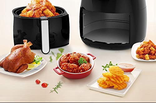 Click Here to See More Images New Air Fryer, 1230W Home Smart No Fryer, 3.4L Large Capacity Air Fryer, Black,Recipes, Healthy Cookware Food Oven