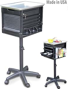 Amazon Com 2450 Lf Color Chemical Utility Cart Salon Spa