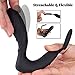 Male Prostate Massager Anal Vibrator with Penis Ring for Man Masturbation, Treediride Wireless Remote Control Butt Plug Gay Sex Toy with 10 Vibrations for Anal g spot Stimulation