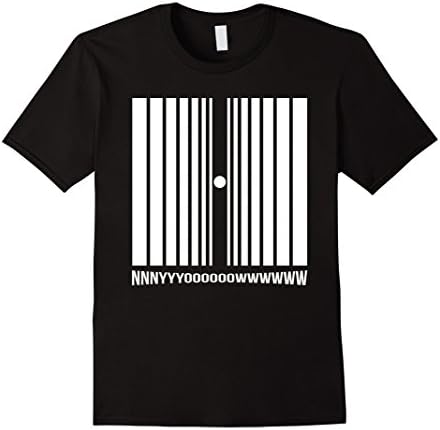 Men's Doppler Effect Shirt - Funny Zebra NERD T-Shirt Large Black