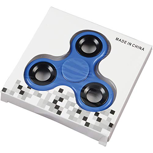 CP Toys Hand Spinner Blue - Spinning Toy for Focus and Hand Eye Coordination
