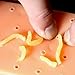 Squeeze Acne Funny Toys for Christmas -Gag Gifts White Elephant Gifts Peach Pimple Popping Toy Popper Remover Stop Picking Your Face