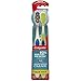 Colgate 360 Whole Mouth Toothbrush, Adult Toothbrushes Medium Bristles, Helps Remove Bad Breath Bacteria and Plaque, Medium Toothbrush Pack, Includes Cheek and Tongue Cleaner, 2 Pack