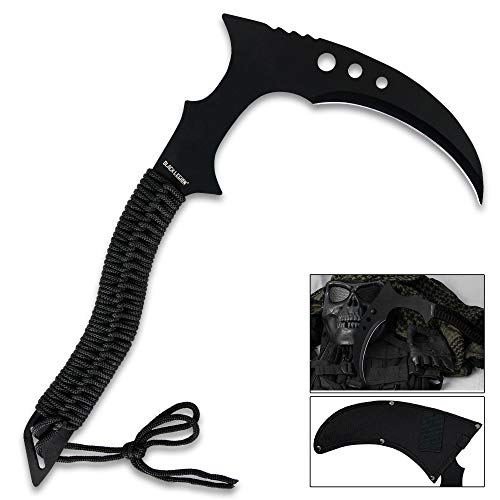 Black Legion Warrior Kama with Sheath - Thumbnail 4