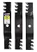 MaxPower 561738XB Commercial Mulching 3-Blade Set for a 54" Cut Craftsman/Husqvarna/Poulan Replaces 32187255, 532187256, PP24007 and Many Others, Black primary