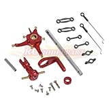 Hobbypower CNC Metal Upgrade Set + Ne4260006 for Wl V911 Nine Eagles 260a Micro Helicopter