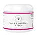 Powerful Scar & Stretch Marks Cream | Potent Stretch Mark Removal Creme and Acne Scar Removal Cream | Infused w/Vitamin C & Hyaluronic Acid For Faster Results | Anti Stretch Mark Cream Made in USA