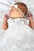 5 Baby Girl Hair Bows on Nylon Headbands | Improved Band Size | 2