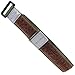 16-20mm Tec One Olive Nylon Sport Wrap Hook & Loop Mens Watch Band 5103