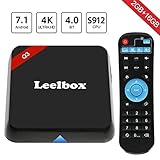 Leelbox Android TV Box, Q3 Andriod 7.1 Smart TV Box 5G WiFi 2G+16G TV Box