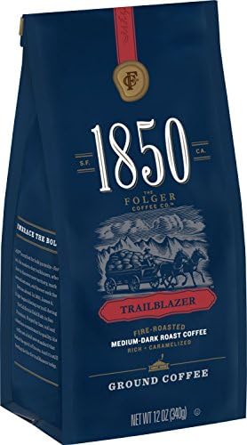 1850 Trailblazer Medium-Dark Roast Ground Coffee, 12 oz