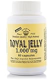 Stakich ROYAL JELLY Capsules (60 Caps, 1000 mg) - Organically Produced, Top Quality, 100% Pure -