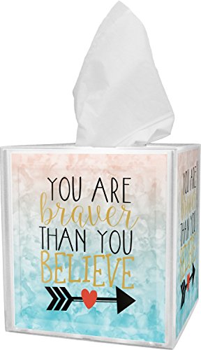 Inspirational Quotes Tissue Box Cover