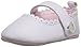 Little Me Mary Jane Baby Shoes White PU Leather