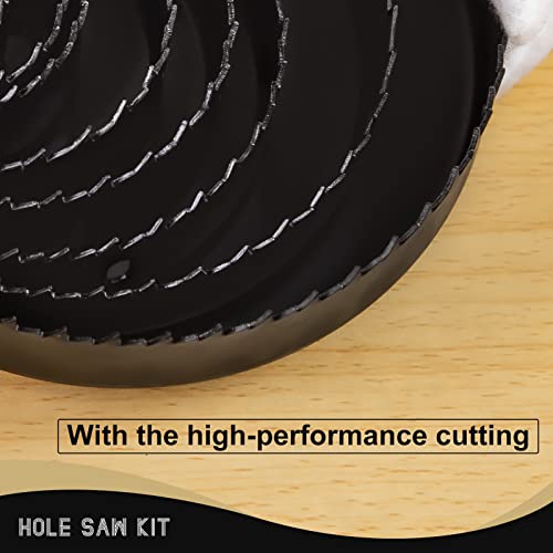 JOHOUSE Hole Saw Kit, 24PCS Hole Saw Set 3/4\