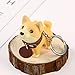 YGMONER Dog Keychains Bag Pendent, 4 Type Choosable (Shiba Inu)