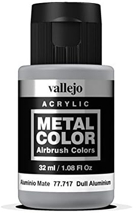 Vallejo Acrylics Metal Color - Dull Aluminium 32ml by Metal Color