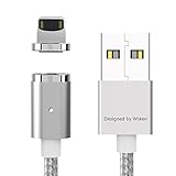 Wsken Magnetic Lightning Adapter Mini2 LED USB Sync and Fast Charger Cord for Apple Iphone7 SE 6 6S Plus Ipad Mini2 3 4 Air 2 Ipod