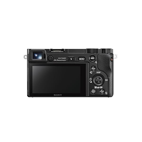 Sony Alpha 6000 Systemkamera (24 Megapixel, 7,6 cm (3") LCD-Display, Exmor APS-C Sensor, Full-HD, High Speed Hybrid AF) schwarz – Bild 3