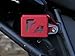 AltRider AT16-5-1111 Rear Brake Reservoir Guard for the Honda CRF1000L Africa Twin - Red