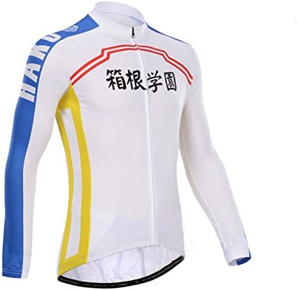 Yowamushi Pedal Men's Pro Team Breathable Long Sleeve Cycling Jersey HAKOGAKU