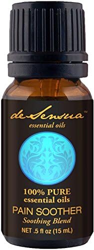 Pain Soother Oil - Soothing Blend, Similar to Young Living's PanAway and Doterra Deep Blue, 100% Pure Essential Oils - Wintergreen, Helichrysum, Clove and Peppermint (15 mL)