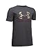Under Armour Boys Camo Fill Big Logo Short-Sleeve T-Shirt , Carbon Heather (090) , Youth Medium
