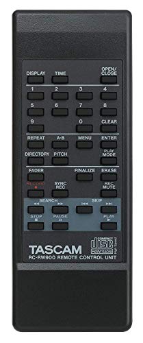 Tascam CD-RW900MKII Professional Rackmount CD Recorder/Player includes Free Wireless Earbuds - Stereo Bluetooth In-ear and 1 Year Everything Music Extended Warranty - Thumbnail 3