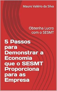 Livro 5 Passos para Demonstrar a Economia que o SESMT Proporciona para as Empresa: Obtenha Lucro com o SESMT
