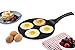 Gourmia GPA9520 Blini Pan Nonstick Silver Dollar Pancake Maker With 4-Mold Design 100% PFOA free non-stick coating