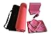 Clever Yoga - 7 Piece Yoga Kit for Women & Men, 6mm Cushioned Mat, 2 Blocks, Strap, Mat and Hand Towels & Carrying Bag - Starter Yoga Set, Accessories & Equipment for Home Workout