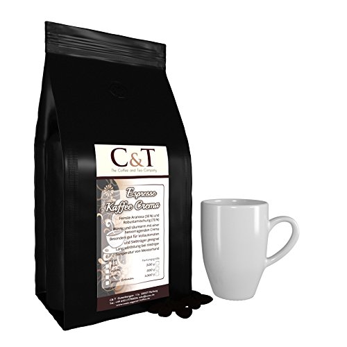 Kaffee- ESPRESSO Crema – Espresso - Kaffee gemahlen 8 x 1000 g frisch von uns geröstet – Bild 4